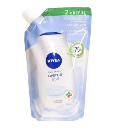 Nivea гель для душа крем Soft наполнитель 500мл