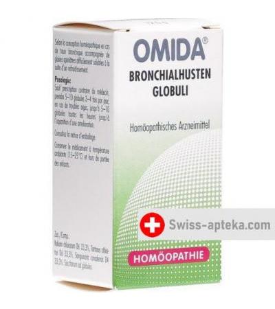 Омида от бронхита и кашля 12.5 грамм глобули