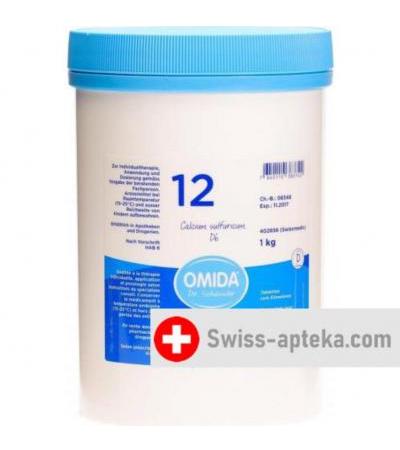 Omida Schussler No12 Cal Sulf в таблетках, D 6 1000г