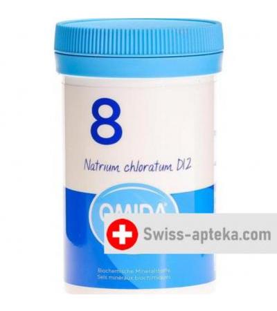 Omida Schussler No8 Natr Chlor в таблетках, D 12 100г