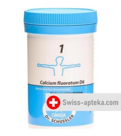 Omida Schussler Nr. 1 Calcium Fluoratum в таблетках, D6 100г