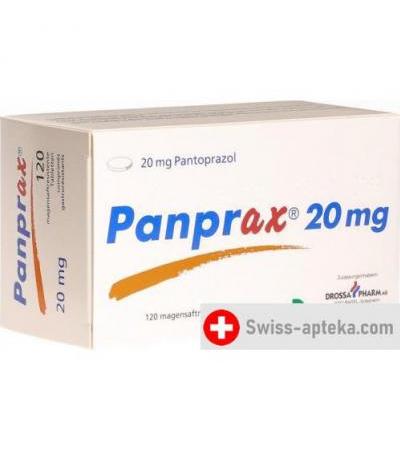 Панпракс 20 мг 120 таблеток покрытых оболочкой