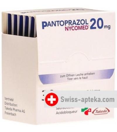 Пантопразол Никомед 20 мг 30 таблеток