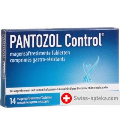 Пантозол Контроль 20 мг 14 таблеток