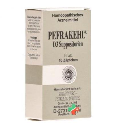 Пефракель Д3 10  свечей