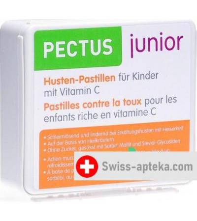 Пектус пастилок от кашля детские с Витамином C 24 и
