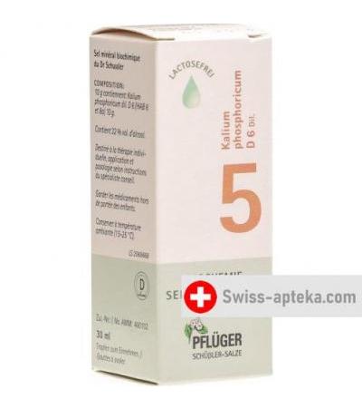 Pflueger Schussler Nr. 5 Kal Phos капли D 6 30мл