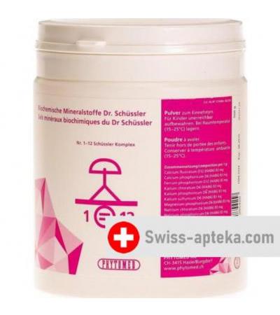 Phytomed Schussler Nr1=12 Triturat Mischung 500г