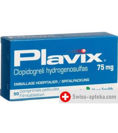 Плавикс 75 мг 50 таблеток