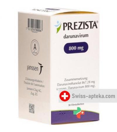 Презиста 800 мг 30 таблеток покрытых оболочкой