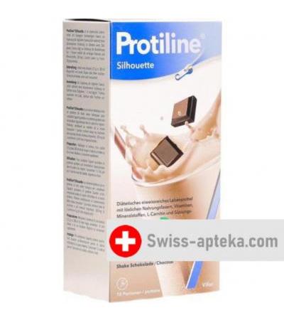 Протилайн Силуэт порошок шоколад 10x25 грамм