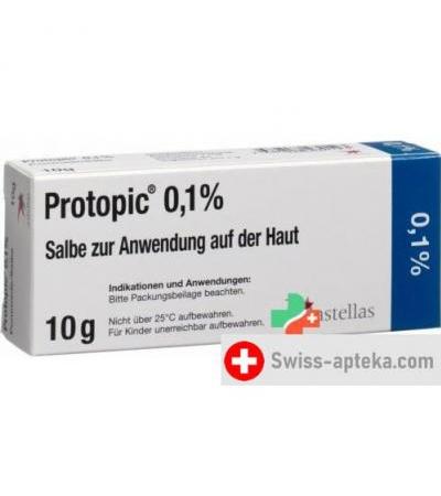 Протопик мазь 0.1% 10 грамм