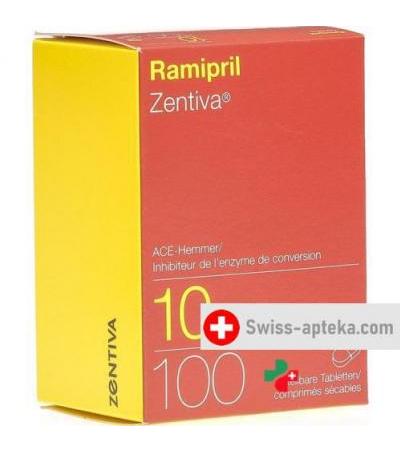 Рамиприл Зентива 10 мг 100 таблеток