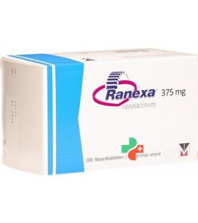 Ранекса ретард 375 мг 100 таблеток
