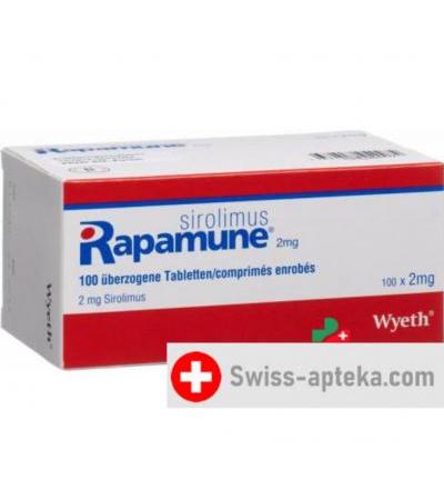 Рапамун 2 мг 100 таблеток
