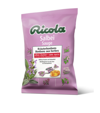 Рикола шалфей 125 грамм пакетик