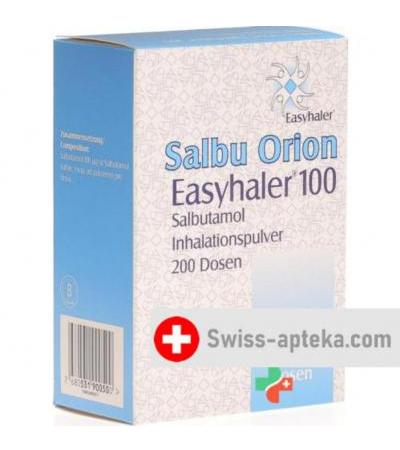 Сальбу Орион Изихалер 100 порошок для ингаляций 0.1 мг 200 доз