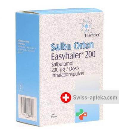 Сальбу Орион Изихалер 200 порошок для ингаляций 0.2 мг 200 доз