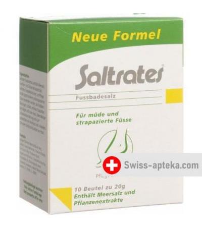 Saltrates Fussbadesalz 10 пакетиков 20г