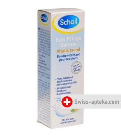 Scholl Fuss Pflege бальзам Vitalisierend в тюбике 75мл