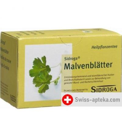 Сидрога чай из мальвы от бронхита, кашля 20 пакетиков