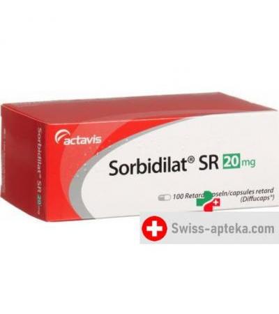 Сорбидилат СР капсул 20 мг 100