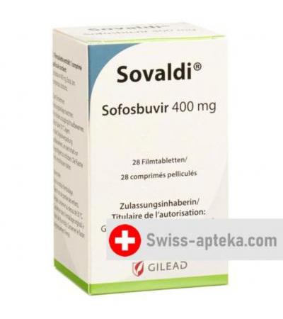 Совальди 400 мг 28 таблеток покрытых оболочкой