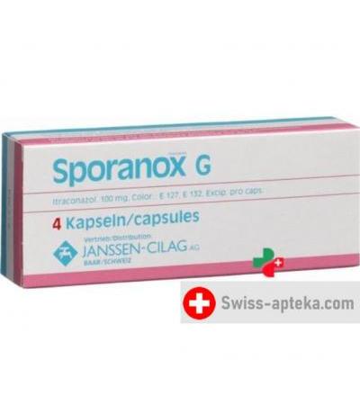 Споранокс 4 капсулы