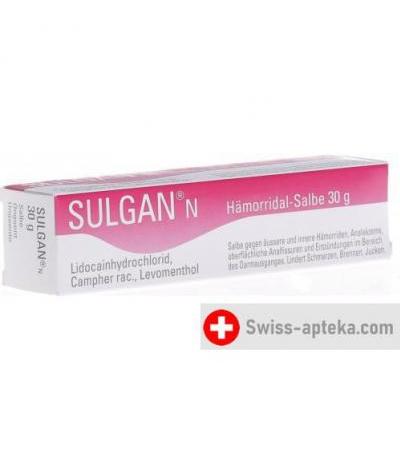 Сулган Н мазь 30 грамм