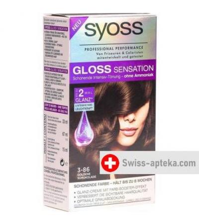 Syoss Gloss Sensation 3.86 Goldene Schokolade