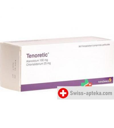 Теноретик 100/25 мг 98 таблеток