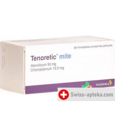 Теноретик Мите 50/12.5 мг 98 таблеток