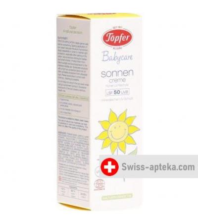 Topfer Babycare Sonnencreme Lichtschutzfaktor 50 50мл