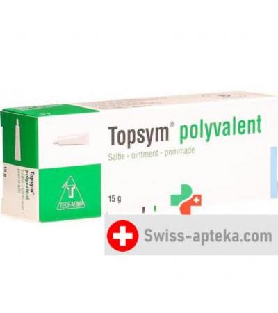Топсим Поливалент 15 грамм мазь 