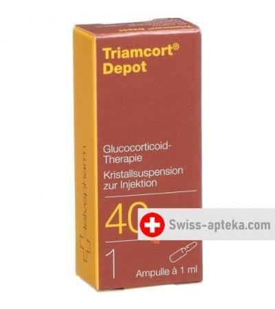 Триамкорт Депот 40 мг ампула 1 мл кристаллическая суспензия