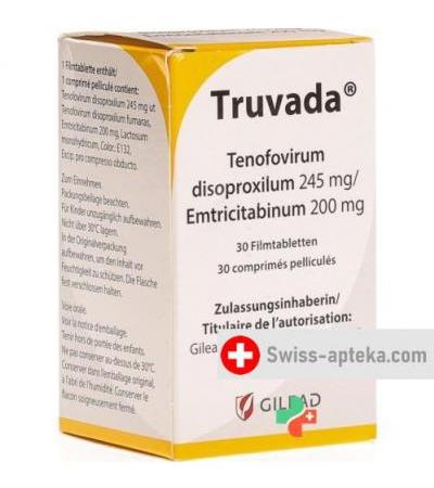 Трувада 30 таблеток покрытых оболочкой