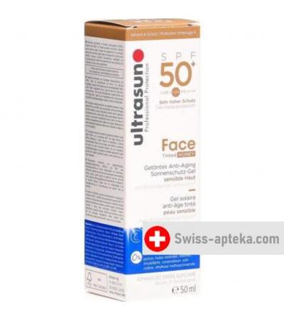 Ultrasun Face Tinted Sonnenschutzfaktor 50+ Honey 50мл