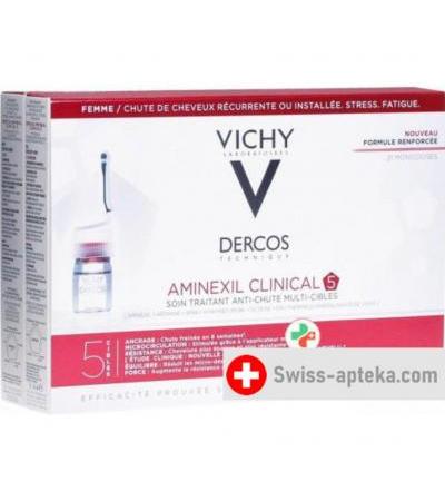 Vichy Dercos Aminexil Clinical 5 Frauen 21x 6мл