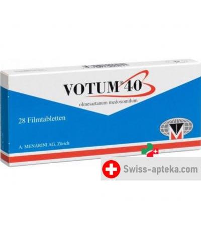Вотум 40 мг 28 таблеток покрытых оболочкой