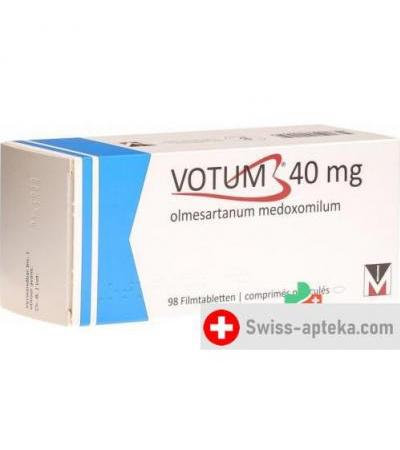 Вотум 40 мг 98 таблеток покрытых оболочкой
