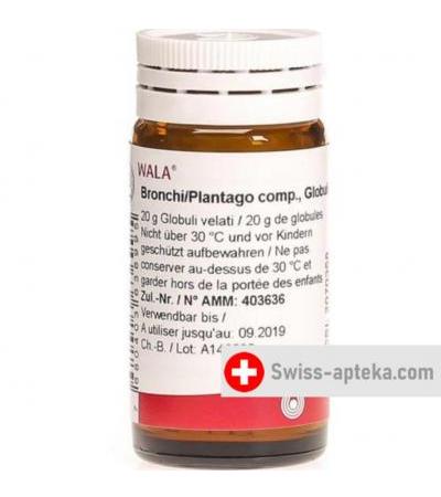 Wala Bronchi/plantago Comp шарики 20г