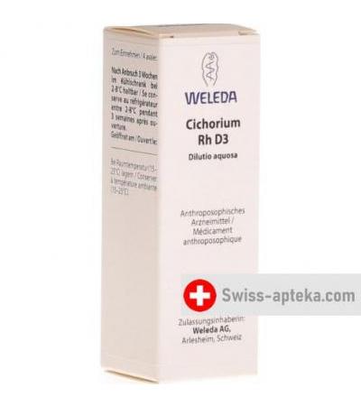 Weleda Cichorium Rh D 3 Dilaq 20мл