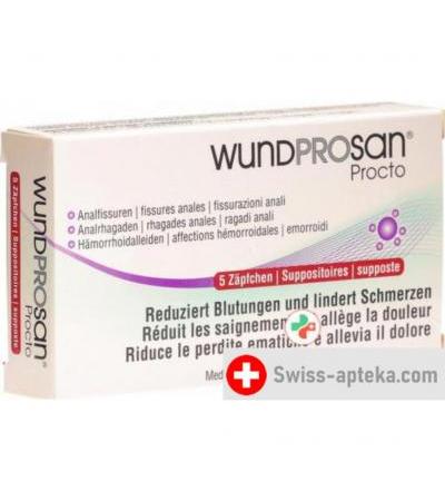 Wundprosan Procto Zapfchen 5 штук