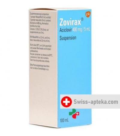 Зовиракс 400 мг/5 мл 100 мл суспензия