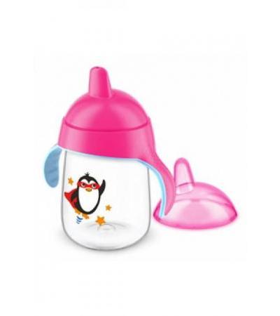 AVENT PHILIPS Sip No Drip Becher 340ml pink