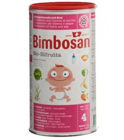 BIMBOSAN Bio Bifrutta Plv Reis + Früchte Ds 300 g