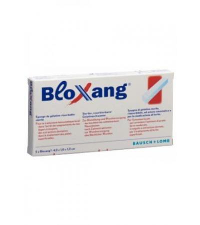 BLOXANG Strips/steriler Gelatineschwamm 5 Stk