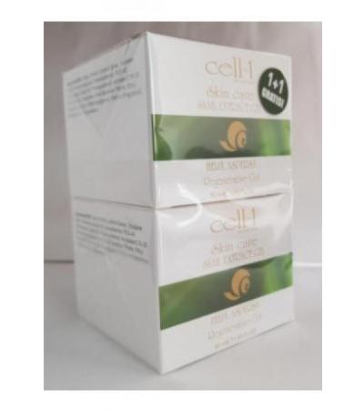CELL-1 Schnecken Hautpflege Gel 50 ml 2 für 1