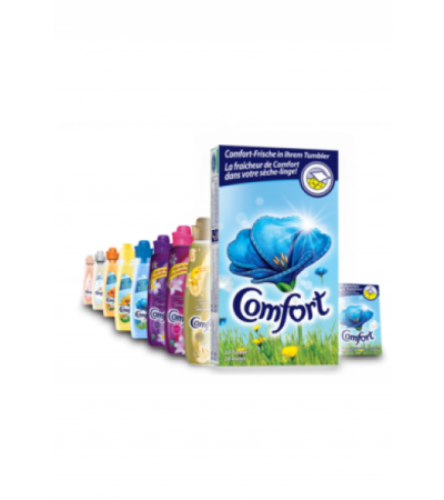 COMFORT Tumbler Tüchlein blau 20 Stk