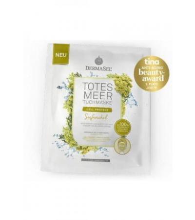 DERMASEL Tuchmaske Cell Protect Seefenchel Btl